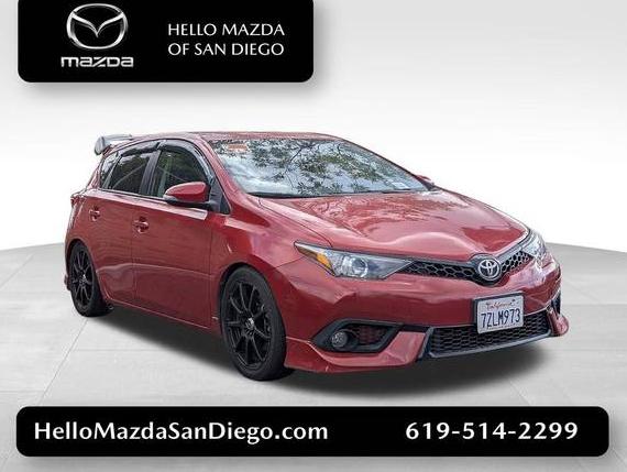 TOYOTA COROLLA IM 2017 JTNKARJE4HJ547181 image